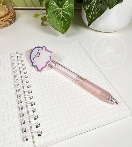 Fröhlicher Geist - Stift rosa