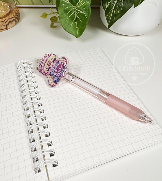 Mondprinzessin im Winter - Stift rosa