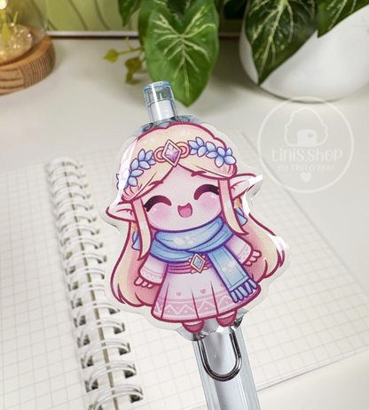 Prinzessin von Myrule im Winter - Stift blau