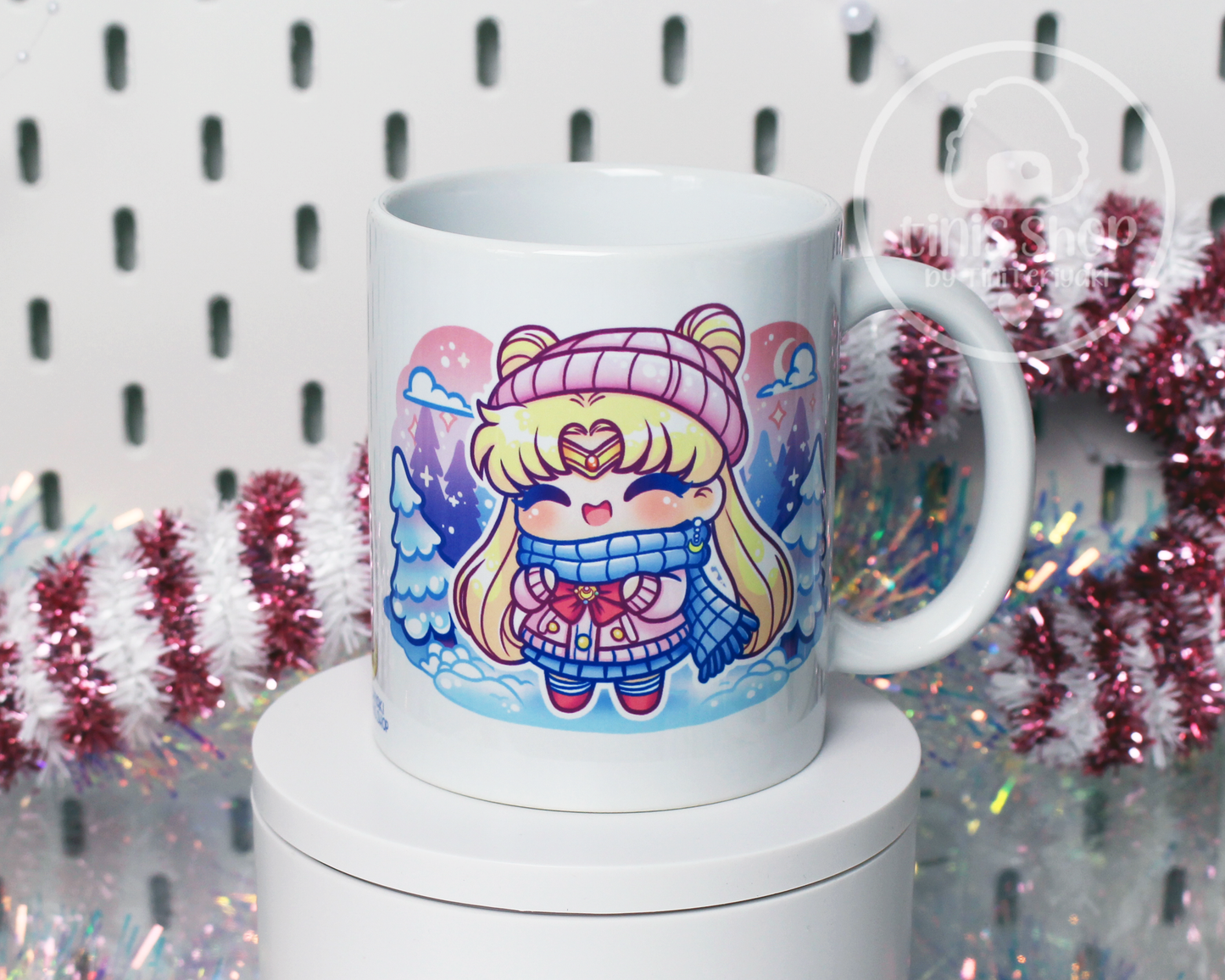 Mondprinzessin im Winter - Tasse