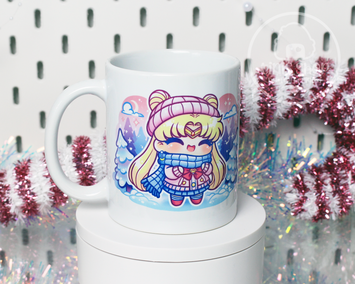 Mondprinzessin im Winter - Tasse