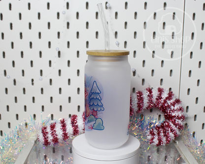 Prinzessin Myrule im Winter - Glas-Tumbler 550ml