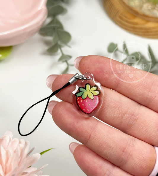 Erdbeere - Phone Charm