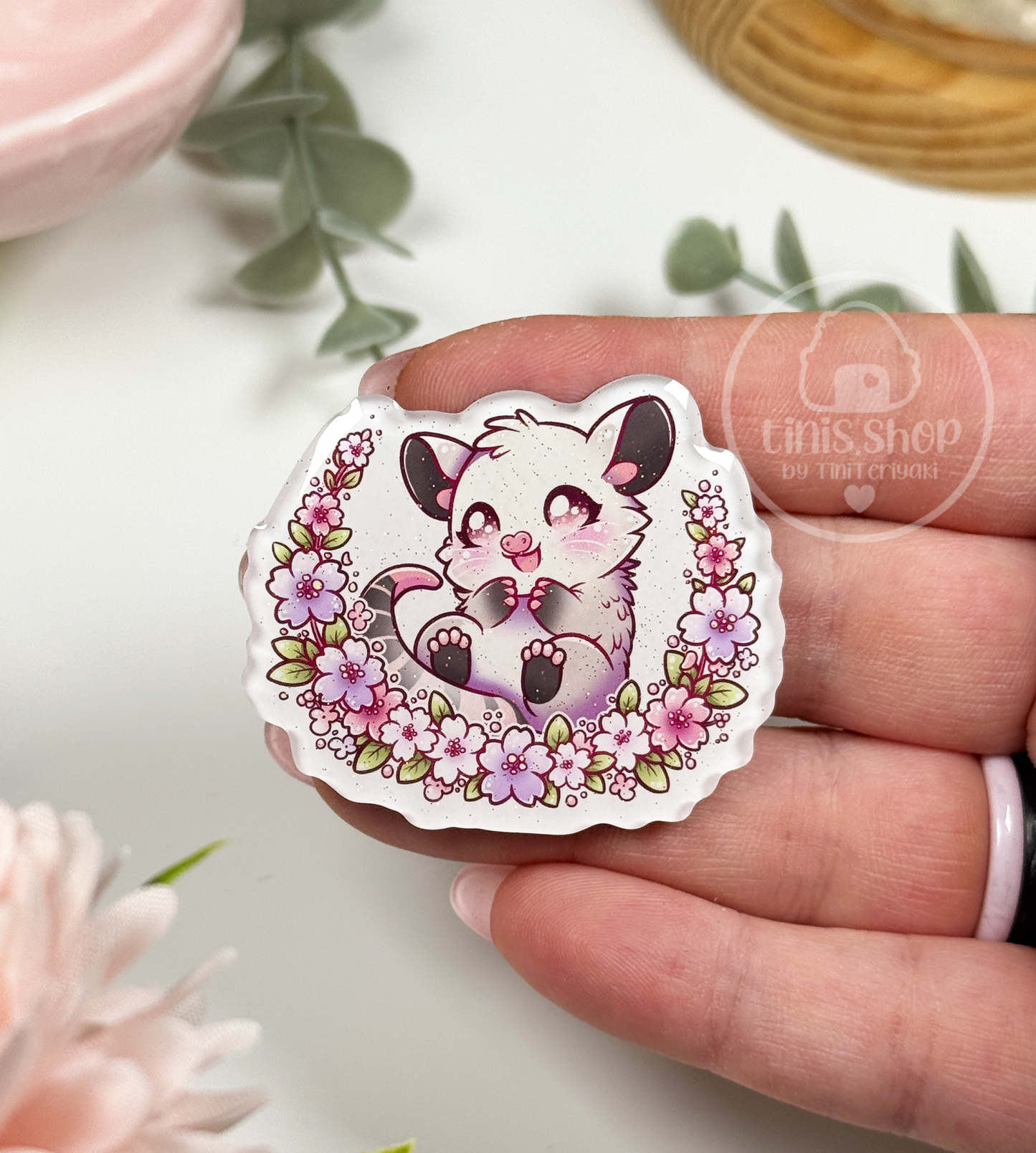 Opossum Sakura Collection - Magnet