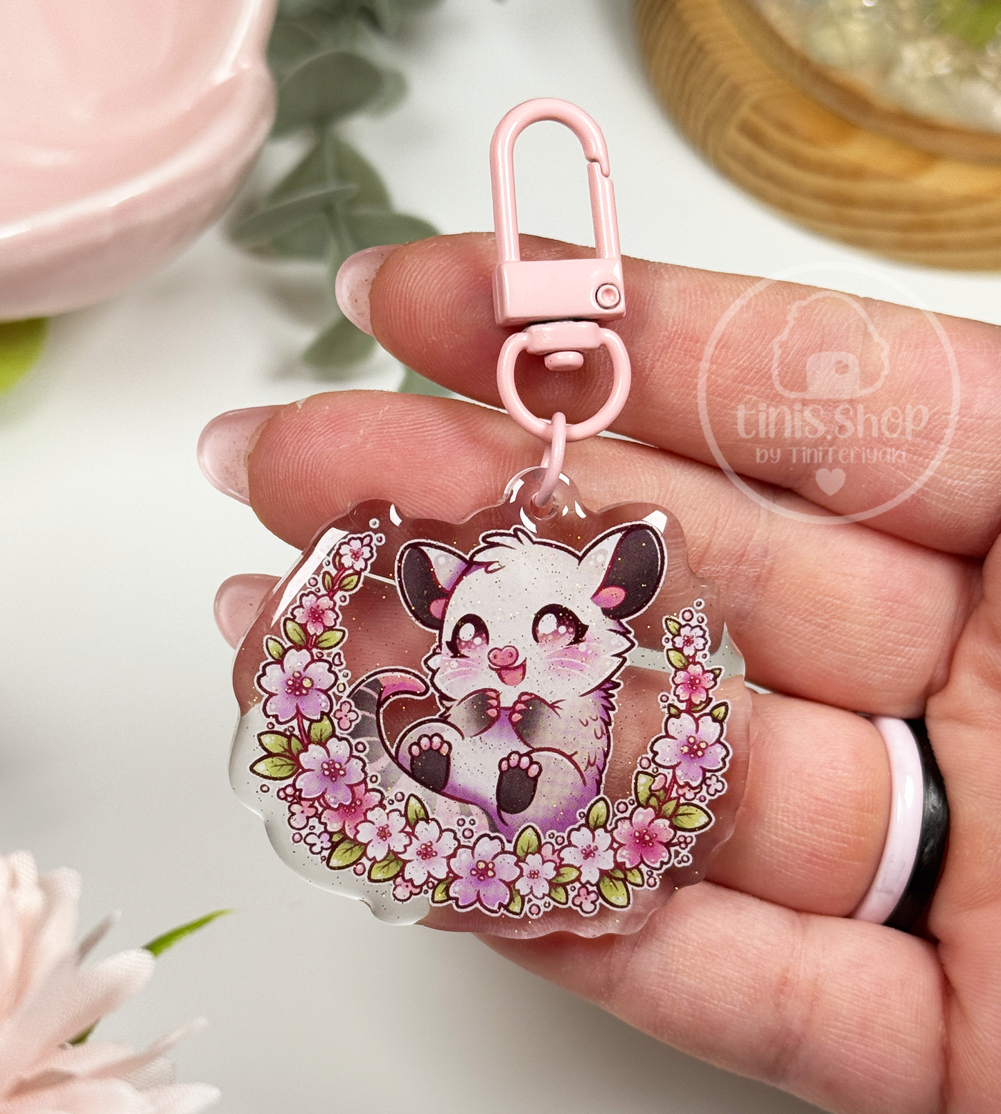 Opossum Sakura Collection - Schlüsselanhänger