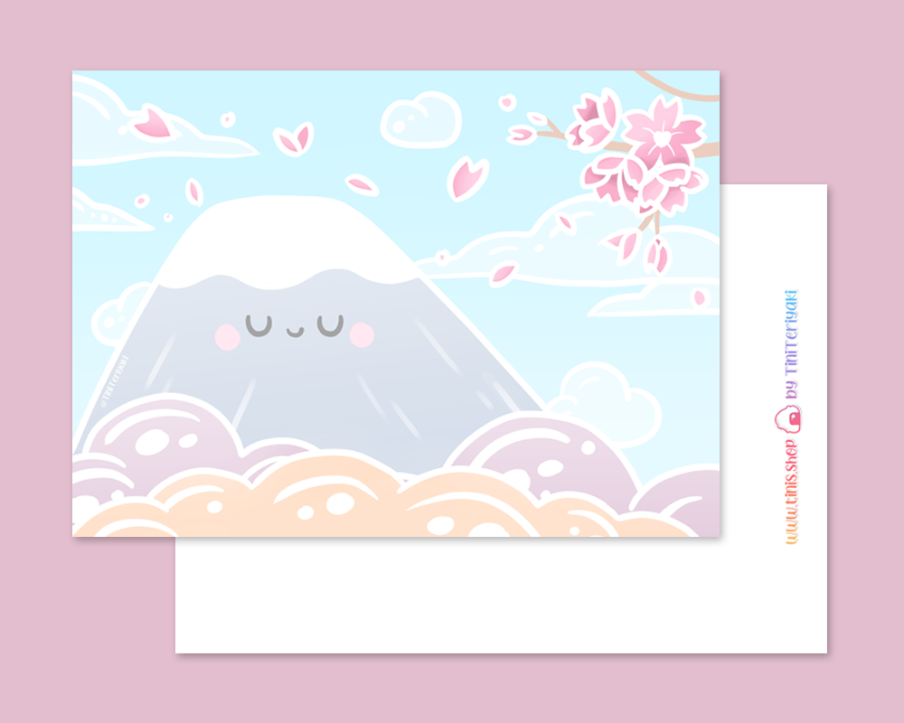 Postkarte – Sakura Fuji