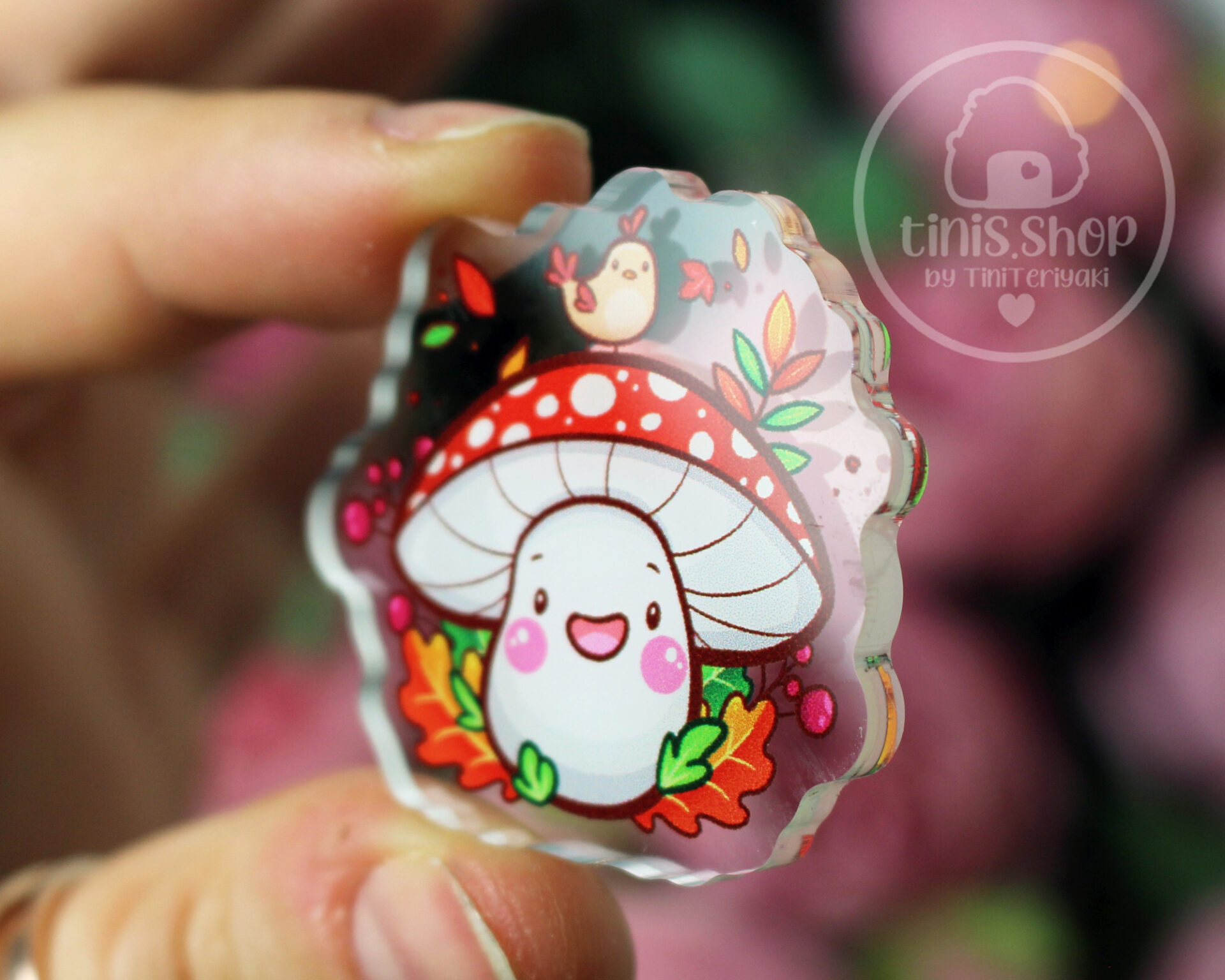 Pilz – Acrylic Pin