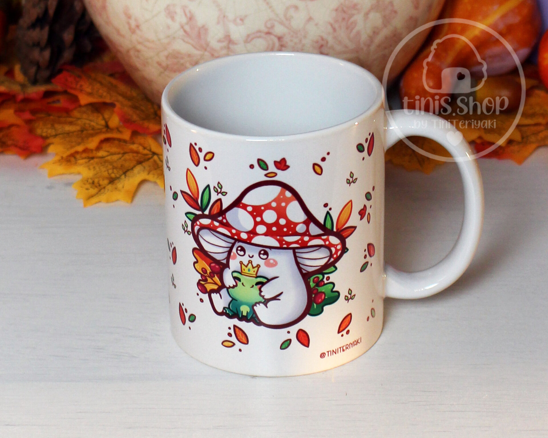 Herbst Tasse Knuddelpilz