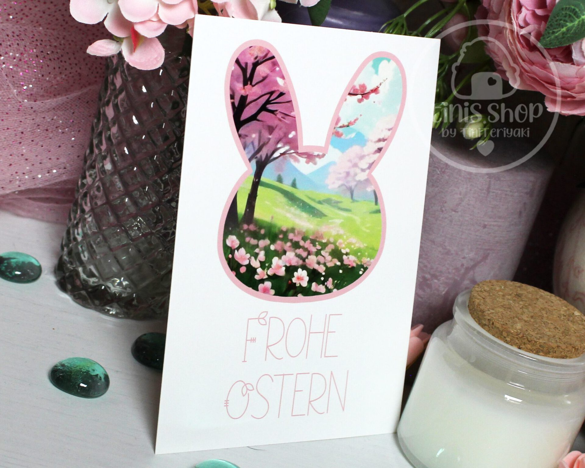 Postkarte – Frohe Ostern