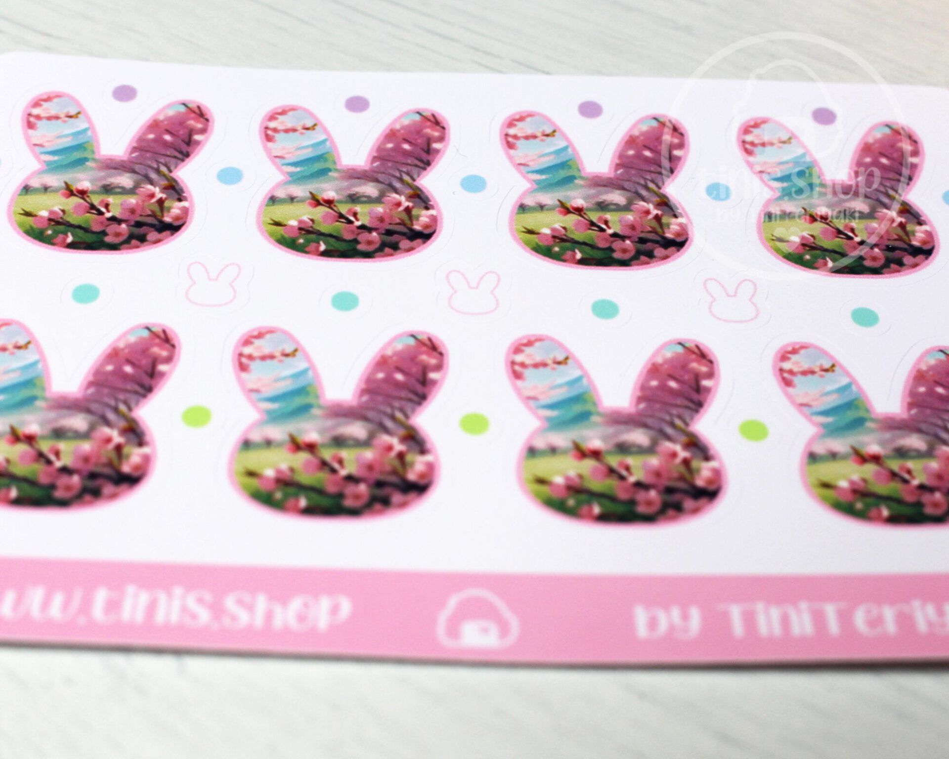 Mini Stickersheet – Ostern Bunnys