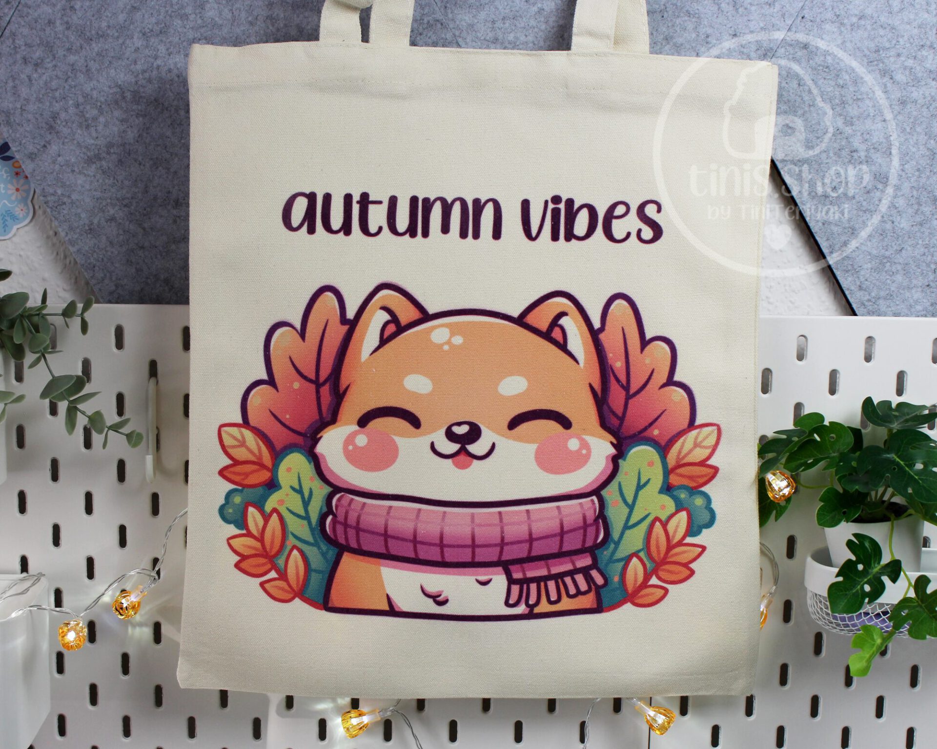 Shiba im Herbst – Tasche